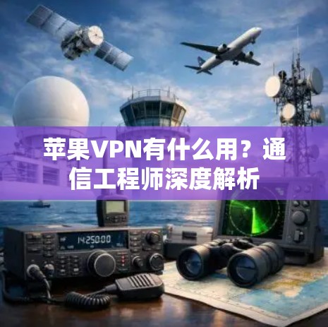 苹果VPN有什么用?通信工程师深度解析 苹果VPN有什么用?通信工程师深度解析