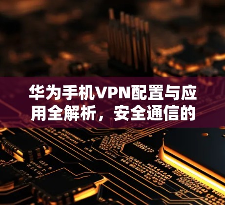 华为手机VPN配置与应用全解析,安全通信的实用指南