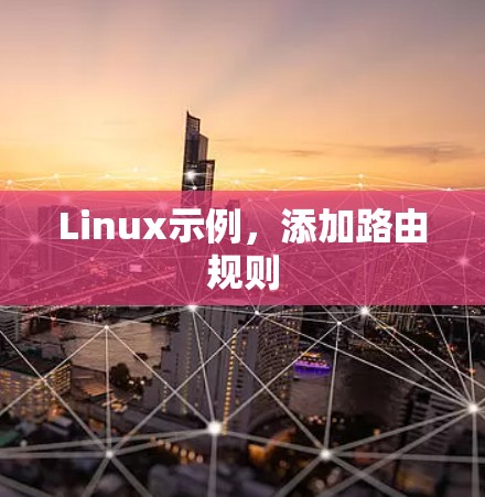 Linux示例，添加路由规则