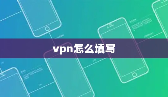vpn怎么填写