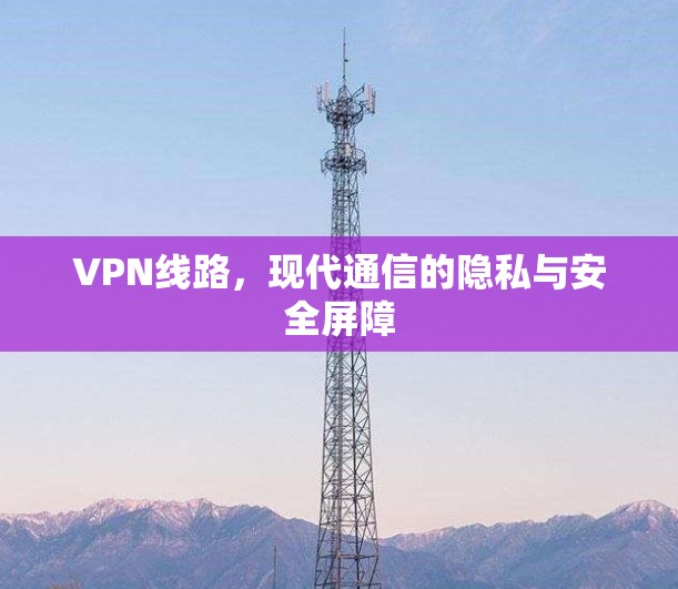 VPN线路,现代通信的隐私与安全屏障